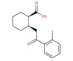 cis-2-[2-(2-methylphenyl)-2-oxoethyl]cyclohexane-1-carboxylic acid