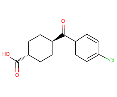 trans-4-(4-chlorobenzoyl)cyclohexane-1-carboxylic acid