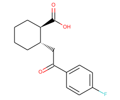 trans-2-[2-(4-fluorophenyl)-2-oxoethyl]cyclohexane-1-carboxylic acid