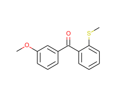 3-Methoxy-2'-thiomethylbenzophenone