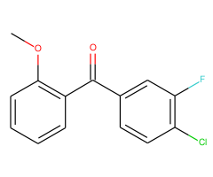 4-chloro-3-fluoro-2'-methoxybenzophenone