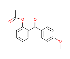 2-Acetoxy-4'-methoxybenzophenone