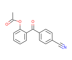 2-Acetoxy-4'-cyanobenzophenone