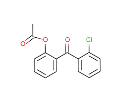 2-Acetoxy-2'-chlorobenzophenone