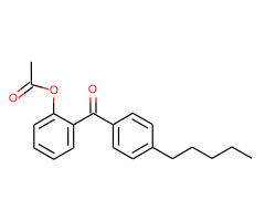 2-Acetoxy-4'-pentylbenzophenone