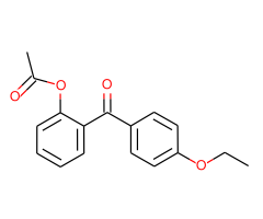 2-Acetoxy-4'-ethoxybenzophenone