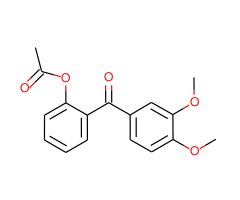 2-Acetoxy-3',4'-methoxybenzophenone