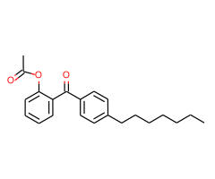 2-Acetoxy-4'-heptylbenzophenone