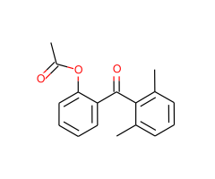 2-Acetoxy-2',6'-methylbenzophenone