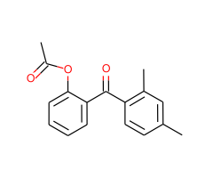 2-Acetoxy-2',4'-methylbenzophenone