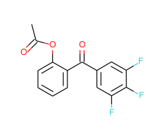 2-Acetoxy-3',4',5'-trifluorobenzophenone