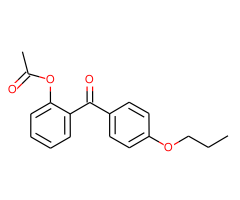 2-Acetoxy-4'-propoxybenzophenone