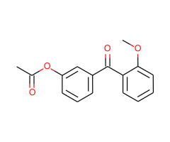 3-Acetoxy-2'-methoxybenzophenone