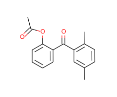 2-Acetoxy-2',5'-methylbenzophenone