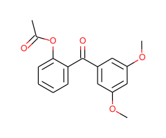 2-Acetoxy-3',5'-methoxybenzophenone