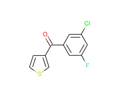 3-(3-Chloro-5-fluorobenzoyl)thiophene