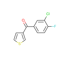 3-(3-Chloro-4-fluorobenzoyl)thiophene