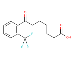 7-oxo-7-(2-trifluoromethylphenyl)heptanoic acid