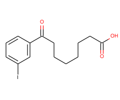 8-(3-iodophenyl)-8-octanoic acid