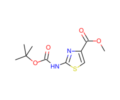 Methyl 2-Boc-aminothiazole-4-carboxylate