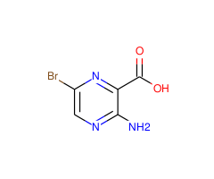 3-Amino-6-bromopyrazine-2-carboxylic acid