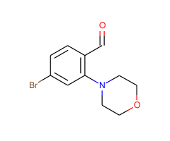 4-Bromo-2-(N-morpholino)benzaldehyde