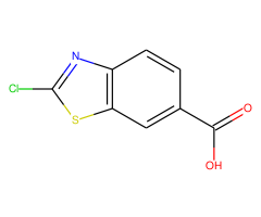 2-Chloro-6-benzothiazolecarboxylic acid