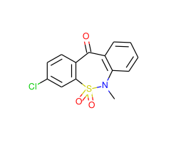 3-Chloro-6,11-dihydro-6-methyl-5,5,11-trioxodibenzo[c,f][1,2]thiazepine