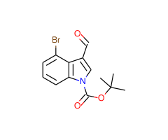 1-Boc-4-Bromo-3-formylindole