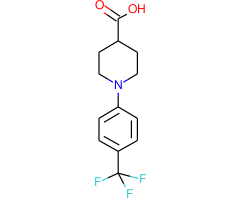 1-(4-Trifluoromethylphenyl)piperidine-4-carboxylic acid