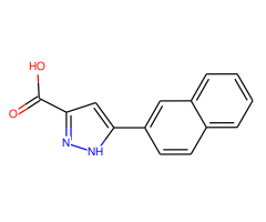 5-naphthalen-2-yl-1H-pyrazole-3-carboxylic acid