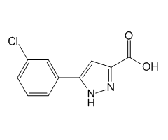 5-(3-Chlorophenyl)-1H-pyrazole-3-carboxylic acid