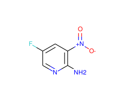 2-Amino-3-nitro-5-fluoropyridine