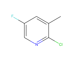 2-Chloro-5-fluoro-3-picoline