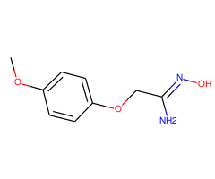 1-(Hydroxyimino)-2-(4-methoxyphenoxy)ethylamine