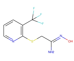 N'-Hydroxy-2-{[3-(trifluoromethyl)pyridin-2-yl]thio}ethanimidamide