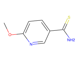 6-methoxypyridine-3-carbothioamide