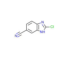 2-Chloro-1H-benzimidazole-6-carbonitrile