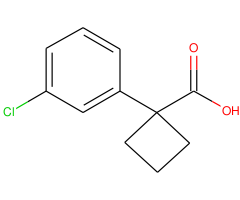 1-(3-Chlorophenyl)cyclobutane-1-carboxylic acid