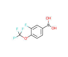 3-Fluoro-4-trifluoromethoxybenzene boronic acid