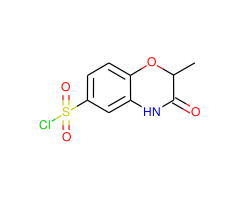 2-Methyl-3-oxo-3,4-dihydro-2H-benzo[1,4]oxazine-6-sulfonyl chloride