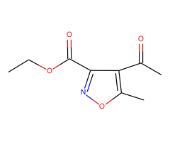 Ethyl 4-acetyl-5-methylisoxazole-3-carboxylate