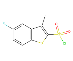 5-fluoro-3-methylbenzo[b]thiophene-2-sulfonyl chloride