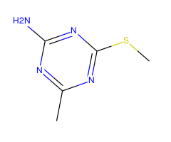 4-Methyl-6-(methylthio)-1,3,5-triazin-2-amine