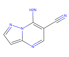 7-Aminopyrazolo[1,5-a]pyrimidine-6-carbonitrile