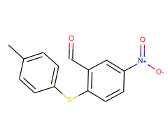 2-[(4-Methylphenyl)thio]-5-nitrobenzaldehyde