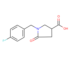 1-(4-Fluorobenzyl)-5-oxopyrrolidine-3-carboxylic acid