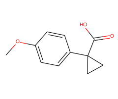 1-(4-methoxyphenyl)cyclopropanecarboxylic acid