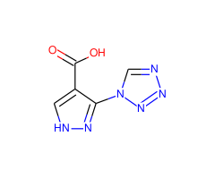 3-Tetrazol-1-yl-1H-pyrazole-4-carboxylic acid