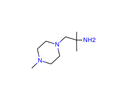 1,1-Dimethyl-2-(4-methyl-piperazin-1-yl)-ethylamine